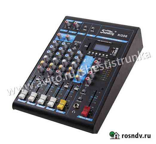 Soundking KG06 Микшерный пульт 6 каналов. Доставка Волгоград