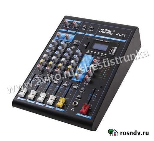 Soundking KG06 Микшерный пульт 6 каналов. Доставка Волгоград - изображение 1