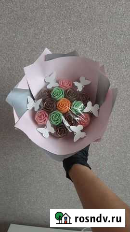 Букет из шоколадных роз (13шт) Кемерово - изображение 1