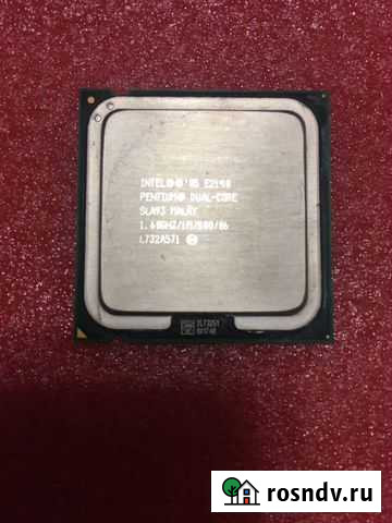 Cpu e2140 (775 сокет) + кулер intel d95263-001 Долгопрудный - изображение 1