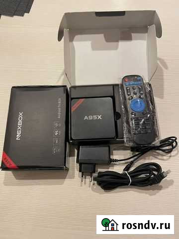 Смарт тв приставка на Андроид A95X Тольятти - изображение 1