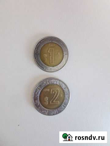 Монеты Мексики,Ирак,Латвии и др Петрозаводск - изображение 1