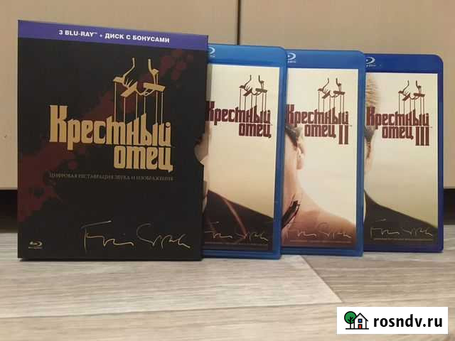 Крестный отец Трилогия (4 blu-ray) Томск - изображение 1