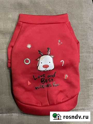 Толсковка для собаки, размер S, на флисе Иваново - изображение 1