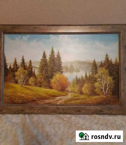 Картина 90 на 60 Ухта - изображение 1