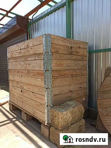 Ящик деревянный с поддоном и крышкой Элиста - изображение 1