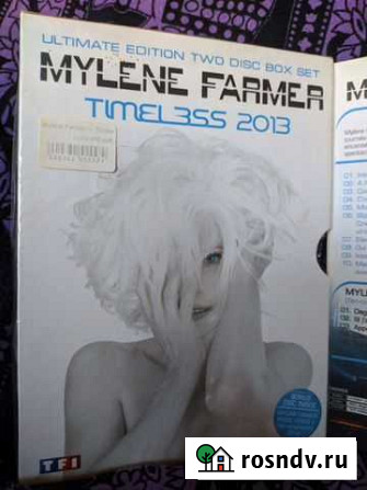 Mylene Farmer Timeless 2 dvd Воронеж - изображение 1