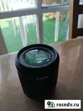 Объектив canon 18-55 stm Горячий Ключ