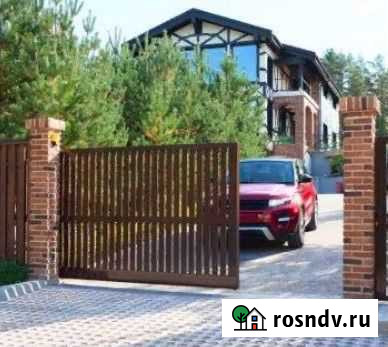 Откатные ворота Алютех Prestige 3000 x 1960 Нефтеюганск - изображение 1