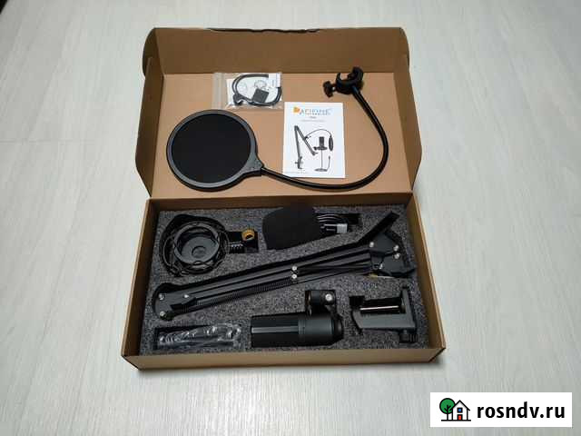 Конденсаторный микрофон fifine, студийный комплект Владимир - изображение 1