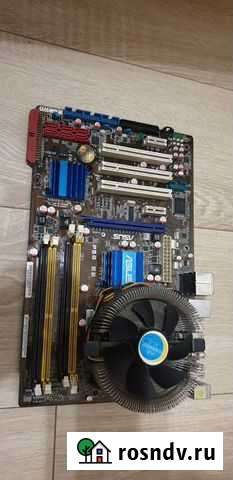 Б/у системная плата сокет 775 Asus P5Q SE2 Краснодар - изображение 1