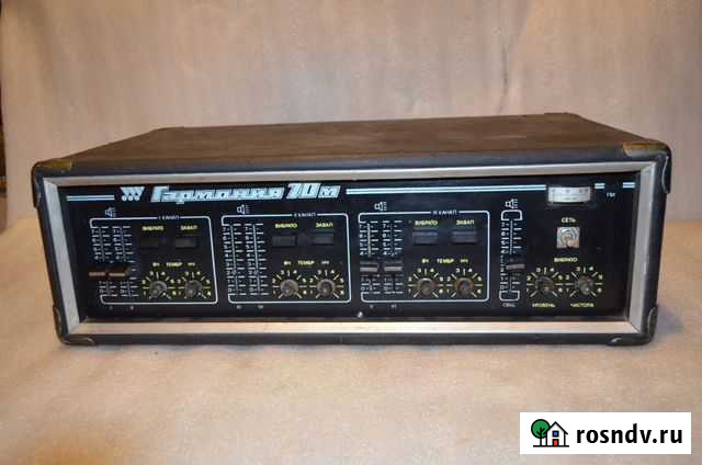 Эстрадный усилители Гармония 70М Рабочий Барнаул - изображение 1