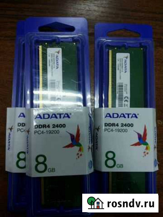 Новая 8Gb ddr4 Гарантия 36 мес Ульяновск - изображение 1