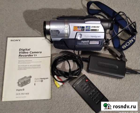 Видеокамера Digital8 Sony DCR-TRV140E Тамбов - изображение 1
