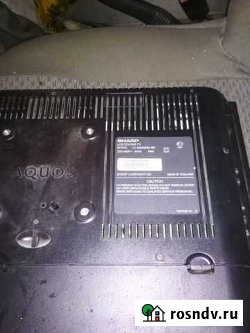 Неисправный ЖК телевизор Sharp Aquas LC-20AD5RU-BK Красноярск - изображение 1