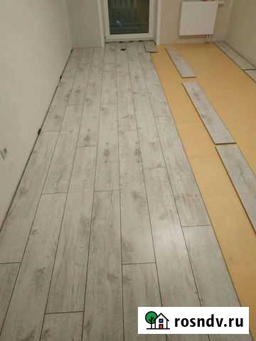 Укладка ламината. Суперпол Кнауф Якшур-Бодья - изображение 1