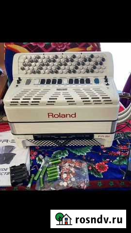 Баян roland Fr-3x Москва - изображение 1