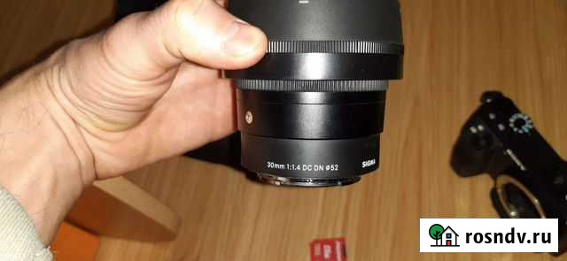Sigma 30mm 1 4 sony Кировск - изображение 1