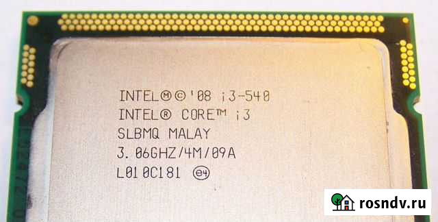 Проц Intel i3-540 3.06Ghz/4M/09A Воронеж - изображение 1