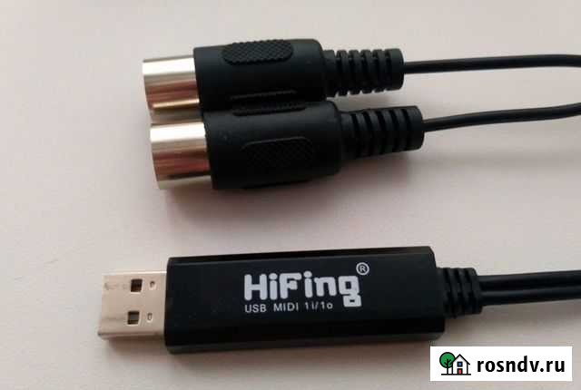 USB midi интерфейс для синтезатора Ишимбай - изображение 1