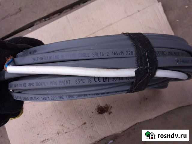 Саморегулируемые греющий кабель SRL 16-2 Самара - изображение 1