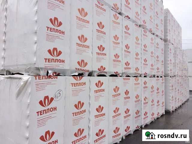 Газобетон Теплон плотность D 500 размер 300/400 Зеленодольск - изображение 1