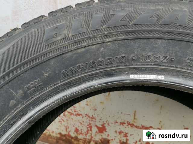 Bridgestone 225/60 R18 100S Подольск - изображение 1