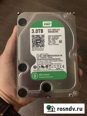 Жесткий диск WD Green IntelliPower (WD30ezrx) Пенза - изображение 1