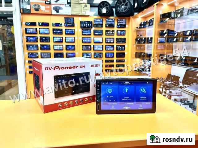 Магнитола DV-Pioneer 2/16гб Андройд 10 Новосибирск - изображение 1