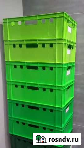 Пластиковый контейнер E2 600 400 200 морозостойкий Федоровское - изображение 1