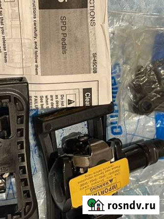 Вело педали контактные shimano PD-M505 Новороссийск - изображение 1