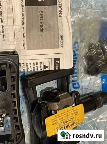 Вело педали контактные shimano PD-M505 Новороссийск - изображение 1