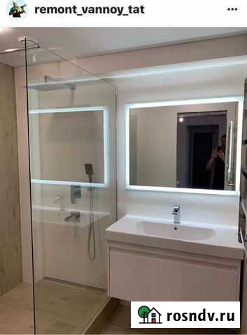 Ванная и туалет под ключ Ремонт в ванной Набережные Челны - изображение 1