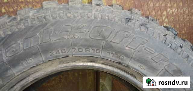 Грязевые шины 245/70R16 Курчатов - изображение 1