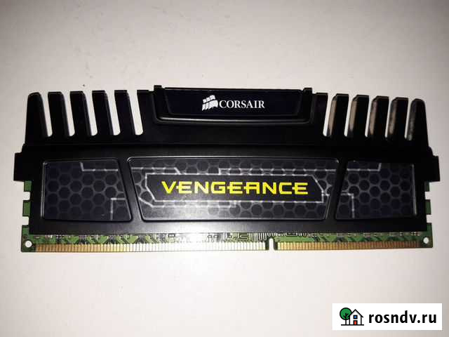 DDR3 corsair vengeance 8 gb 1600 MHz Самара - изображение 1