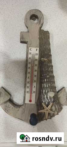 Термометр дерево,25 см,крючок,новый, Польша Новосибирск - изображение 1
