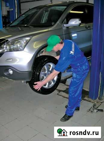 Шиномонтаж на подъемнике (вулканизация порезов) Кондопога - изображение 1