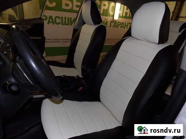 Модельные авточехлы из экокожи для Hyundai Accent Липецк - изображение 1