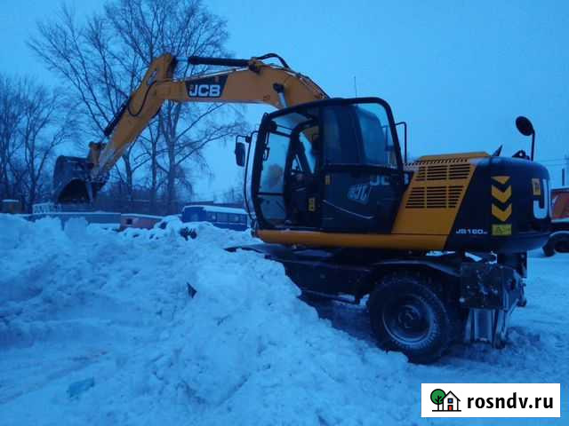 Колёсный экскаватор JCB JS 160W, 2013 Уфа - изображение 1