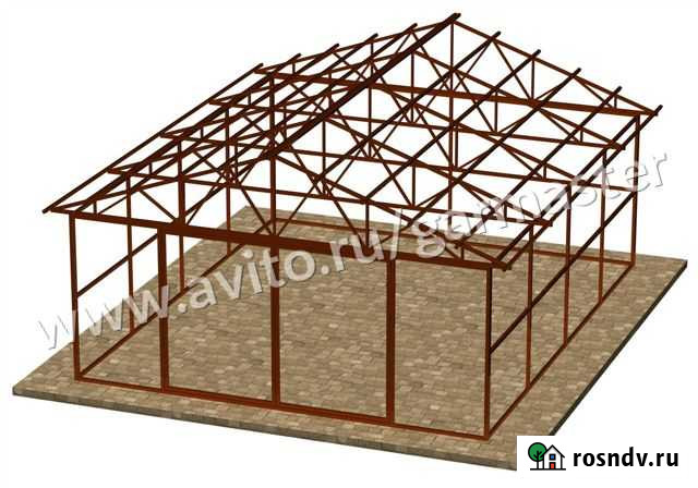 Каркасный гараж Белинский - изображение 1