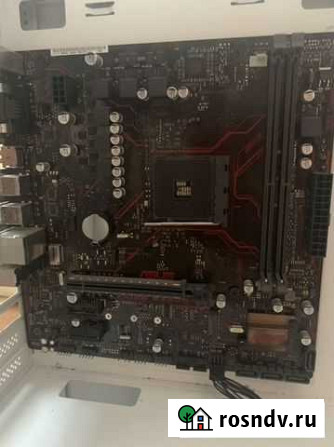Материнская плата Asus prime B350M-E сокет AM4 Красноярск - изображение 1
