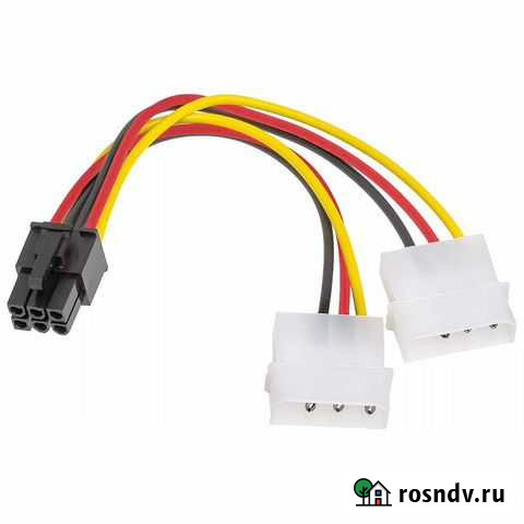 Переходник 2 Molex - 6 pin Казань - изображение 1