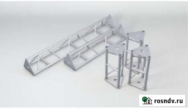 Ферма треугольная 1 метр Имлайт алюминий Ростов-на-Дону - изображение 1