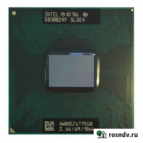 Б/у процессор Core2Duo T9550, slge4 Краснодар - изображение 1