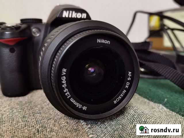 Фотоаппарат зеркальный nikon d3000 Симферополь - изображение 1