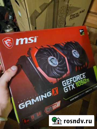 Видеокарта gtx 1050 ti 4gb Стрижи - изображение 1