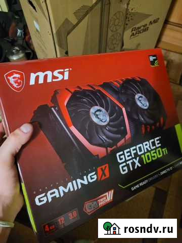 Видеокарта gtx 1050 ti 4gb Стрижи - изображение 1