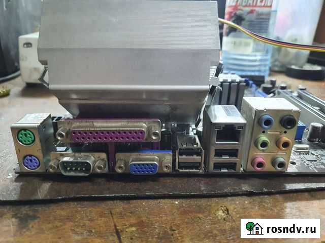 Материнская плата с процессором и памятью Ростов-на-Дону - изображение 1