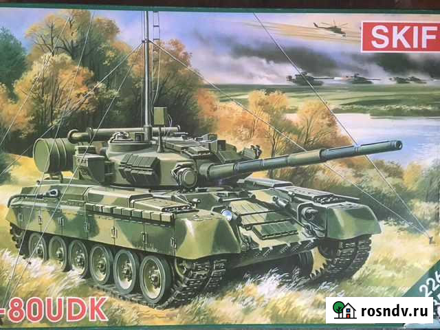 Модель танка Т-80 удк Барнаул - изображение 1