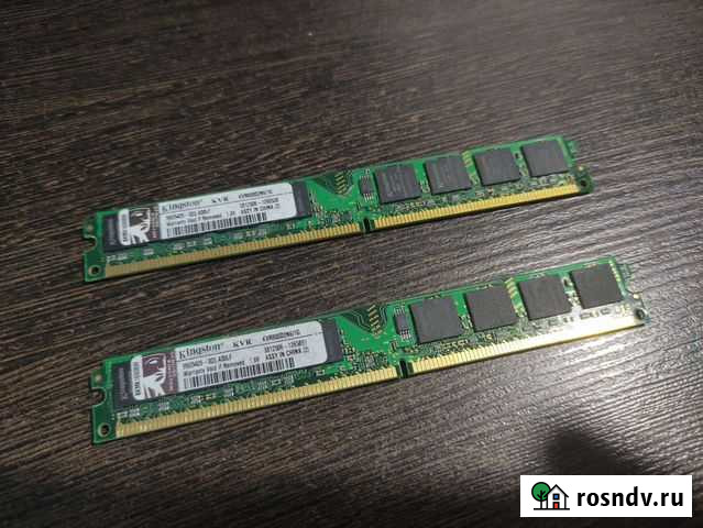 Оперативная память DDR2 1+1 GB Слободской - изображение 1